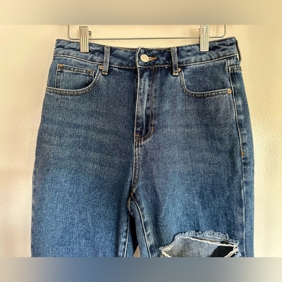 PacSun Mom Jean Women's 27 Blue Medium Wash​​​​​​ - Picture 4 of 7